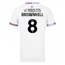 Burnley Josh Brownhill #8 Tredjedrakt 2024-25 Kortermet